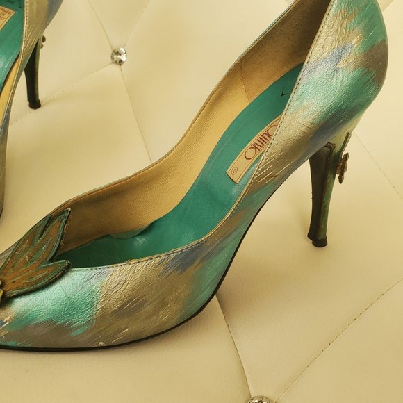 Quinto Lanzolab hand painted Unique designer shoes - Picture 6 of 13